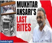 Mukhtar Ansari&#39;s body arrived in Ghazipur amidst stringent security measures, anticipating a large crowd for the final rites scheduled to commence at 10 a.m. Top police officials are closely monitoring the situation. Ansari&#39;s son alleges &#92;